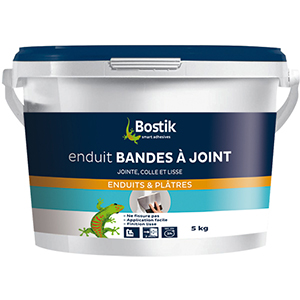 BOSTIK ENDUIT BANDES A JOINT EN SEAU DE 5 KG