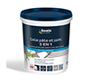 BOSTIK COLLE PATE ET JOINT 2 EN 1 GRIS EN POT DE 1,5 KG