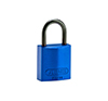 BRADY CADENAS BLEU COMPACT ALUMINIUM ANSE 25 MM EN PAQUET DE 6