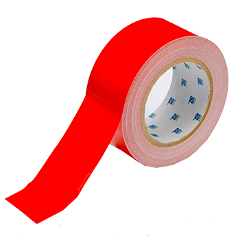 RUBAN ANTI DERAPANT ROUGE LARGEUR 50 MM EN ROULEAU DE 18 M