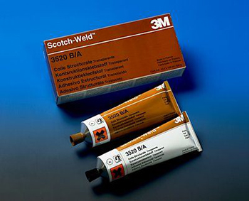 3M 3520 B/A TRANSPARENT EN KIT DE 300 ML - par 12