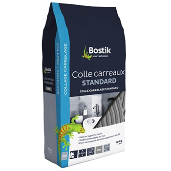 BOSTIK COLLE CARREAUX STANDARD BLANC EN SAC DE 10 KG