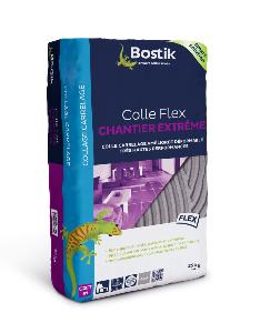 BOSTIK COLLE FLEX CHANTIER EXTREME GRIS EN SAC DE 25 KG