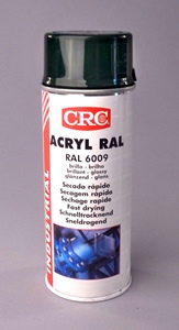 CRC ACRYL RAL 6009 VERT SAPIN EN AEROSOL DE 520 ML / 400 ML