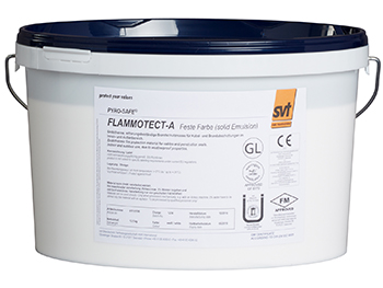 PYRO SAFE FLAMMOTECT A EMULSION SOLIDE BLANC EN SEAU DE 12,5 KG