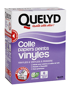 QUELYD COLLE PAPIERS VINYLES EN ETUI DE 300 GR