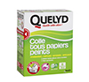 QUELYD COLLE TOUS PAPIERS PEINTS INDICATEUR COLORE EN ETUI DE 300 GR