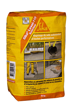 SIKA LEVEL 110 EXTERIEUR GRIS CLAIR EN SAC DE 25 KG