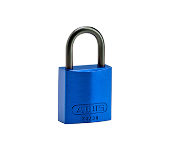 BRADY CADENAS BLEU COMPACT ALUMINIUM ANSE 25 MM EN PAQUET DE 6