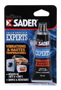 SADER COLLE VIBRATIONS & HAUTES TEMPERATURES EN TUBE DE 55 ML