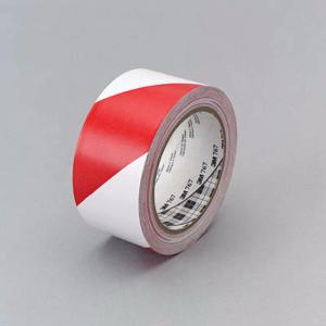 3M 767 ROUGE/BLANC LARGEUR 50 MM EN ROULEAU DE 33 M