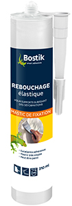 BOSTIK MASTIC DE REBOUCHAGE ELASTIQUE EN CARTOUCHE DE 310 ML