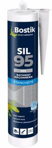 BOSTIK SIL 95 BATIMENT BLANC EN CARTOUCHE DE 310 ML