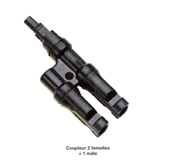 MECATRACTION COUPLEUR FEMELLE/FEMELLE CSFFM4 EN BOITE DE 10