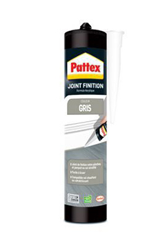 PATTEX JOINT FINITION GRIS EN CARTOUCHE DE 300 ML - par 24