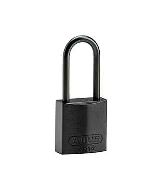 BRADY CADENAS NOIR COMPACT ALUMINIUM ANSE 50 MM EN PAQUET DE 6