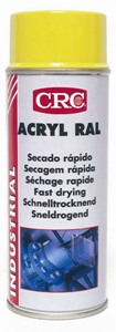 CRC ACRYL RAL 1003 JAUNE SIGNAL EN AEROSOL DE 520ML / 400 ML