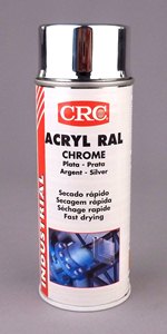 CRC ACRYL RAL ARGENT CHROME EN AEROSOL DE 520 ML / 400 ML
