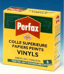 PERFAX COLLE PAPIERS PEINTS VINYLS EN PAQUET DE 200 GR