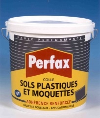 PERFAX COLLE SOLS PLASTIQUES ET MOQUETTES EN BIDON DE 3 KG