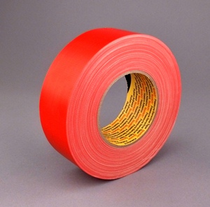 3M 389 ROUGE LARGEUR 100 MM EN ROULEAU DE 50 M