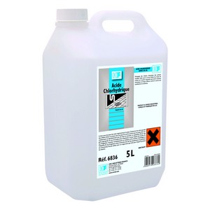 ACIDE CHLORHYDRIQUE EN BIDON DE 5 L