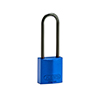 BRADY CADENAS BLEU COMPACT ALUMINIUM ANSE 75 MM EN PAQUET DE 6