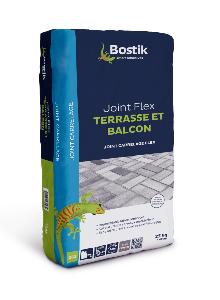 BOSTIK JOINT FLEX TERRASSE ET BALCON GRIS CIMENT EN SAC DE 25 KG