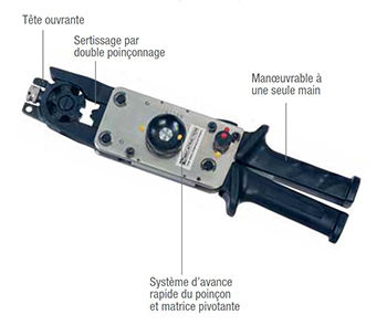 MECATRACTION MRD26T4CM PINCE A SERTIR