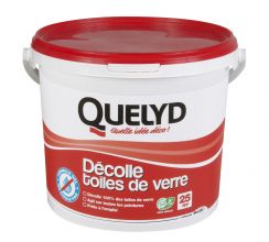 QUELYD DECOLLE TOILE DE VERRE EN SEAU DE 5 KG