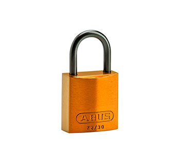 BRADY CADENAS ORANGE COMPACT ALUMINIUM ANSE 25 MM EN PAQUET DE 6