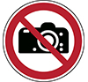 PANNEAU ISO - DEFENSE DE PHOTOGRAPHIER DIAMETRE 315 MM