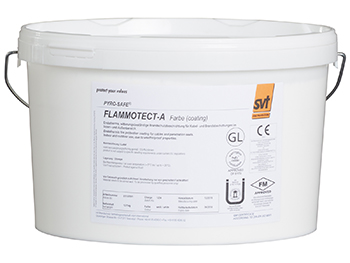 PYRO SAFE FLAMMOTECT A PEINTURE BLANC EN SEAU DE 12,5 KG