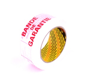 3M 3128 BD DE GARANTIE LARGEUR 50 MM EN ROULEAU DE 100 M