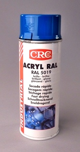 CRC ACRYL RAL 5019 BLEU CAPRI EN AEROSOL DE 520 ML / 400 ML