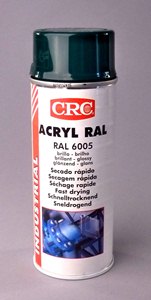 CRC ACRYL RAL 6005 VERT MOUSSE EN AEROSOL DE 520 ML / 400 ML