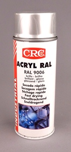 CRC ACRYL RAL 9006 ALUMINIUM BLANC EN AEROSOL DE 520 ML / 400 ML