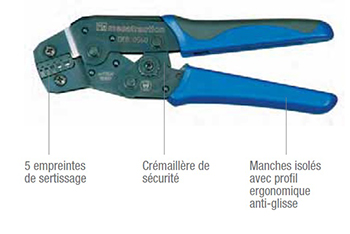 MECATRACTION DEB0560 PINCE A SERTIR