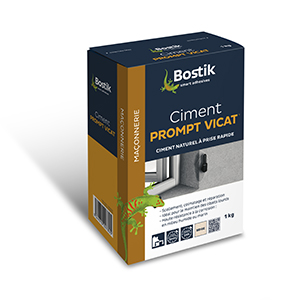 BOSTIK CIMENT PROMPT VICAT EN SAC DE 1 KG