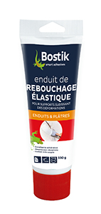 BOSTIK ENDUIT DE REBOUCHAGE ELASTIQUE EN TUBE DE 330 GR