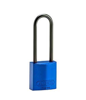 BRADY CADENAS BLEU COMPACT ALUMINIUM ANSE 75 MM EN PAQUET DE 6