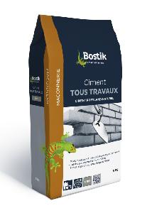 BOSTIK CIMENT TOUS TRAVAUX GRIS EN SAC DE 10 KG