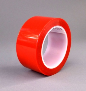 ISOTAPE 6130 ROUGE LARGEUR 38 MM EN ROULEAU DE 66 M