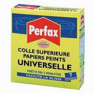 PERFAX COLLE PAPIERS PEINTS UNIVERSELLE EN PAQUET 250 GR