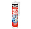 SADER MASTIC MULTI USAGES TRANSPARENT EN CARTOUCHE DE 310 ML