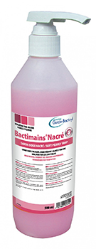 BACTIMAINS NACRE EN FLACON DE 500 ML