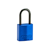 BRADY CADENAS BLEU COMPACT ALUMINIUM ANSE 40 MM EN PAQUET DE 6