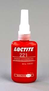 LOCTITE 221 EN FLACON DE 50 ML