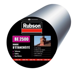 RUBSON BE2500 ALUMINIUM LARGEUR 10 CM EN ROULEAU DE 10 M