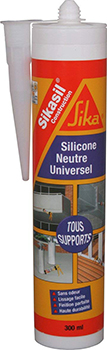 SIKASIL CONSTRUCTION GRIS EN CARTOUCHE DE 300 ML